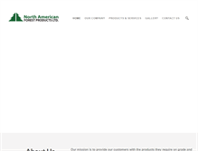 Tablet Screenshot of naforest.com